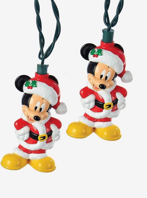 Disney Mickey Mouse Santa Suit Battery Operated String Lights | Hot Topic