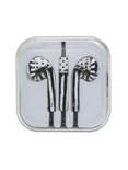 Black And White Flag Earbuds, , hi-res