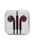 Red And Black Anarchy Earbuds, , hi-res