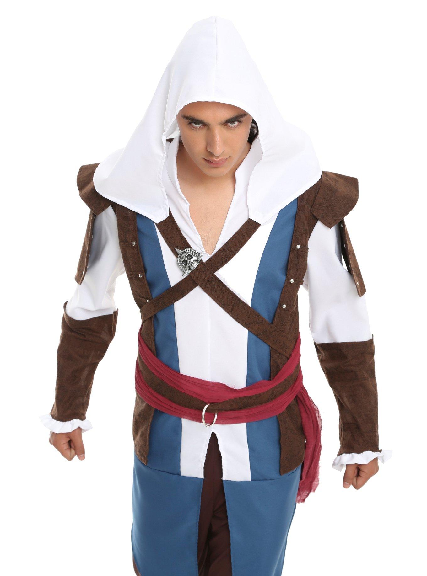 Assassin's Creed IV Black Flag Edward Kenway Cosplay Costume Standard  Version