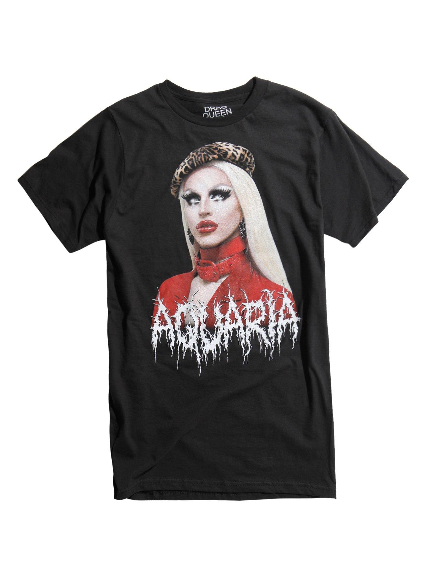 Drag Queen Merch Aquaria T-Shirt, BLACK, hi-res