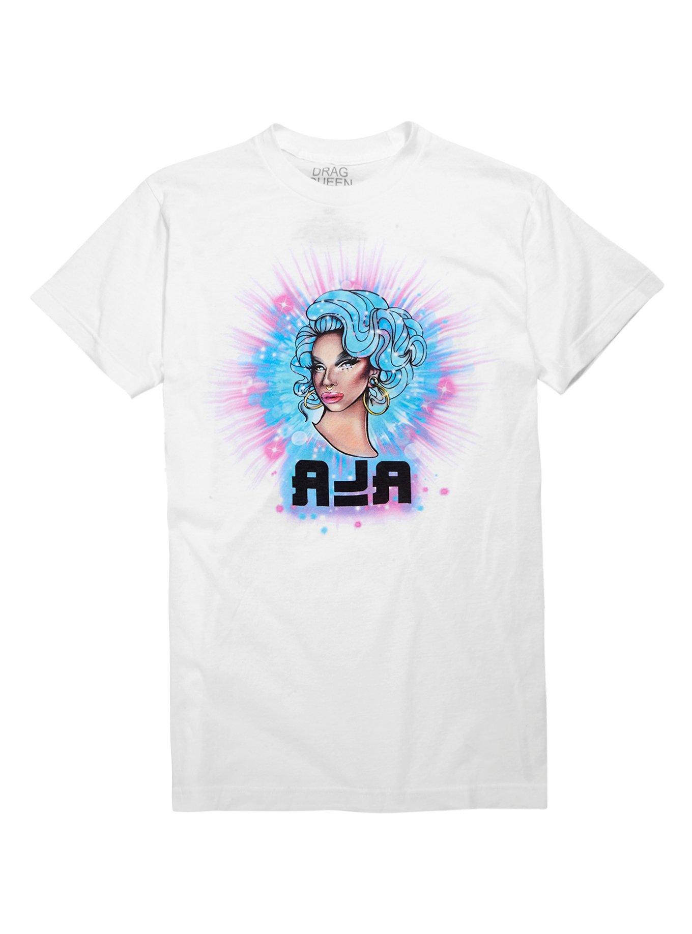 Drag Queen Merch Aja T-Shirt, WHITE, hi-res