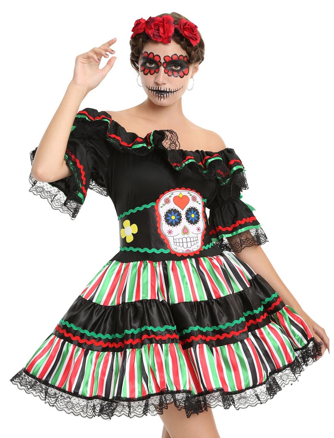 Day Of The Dead Doll Costume | Hot Topic