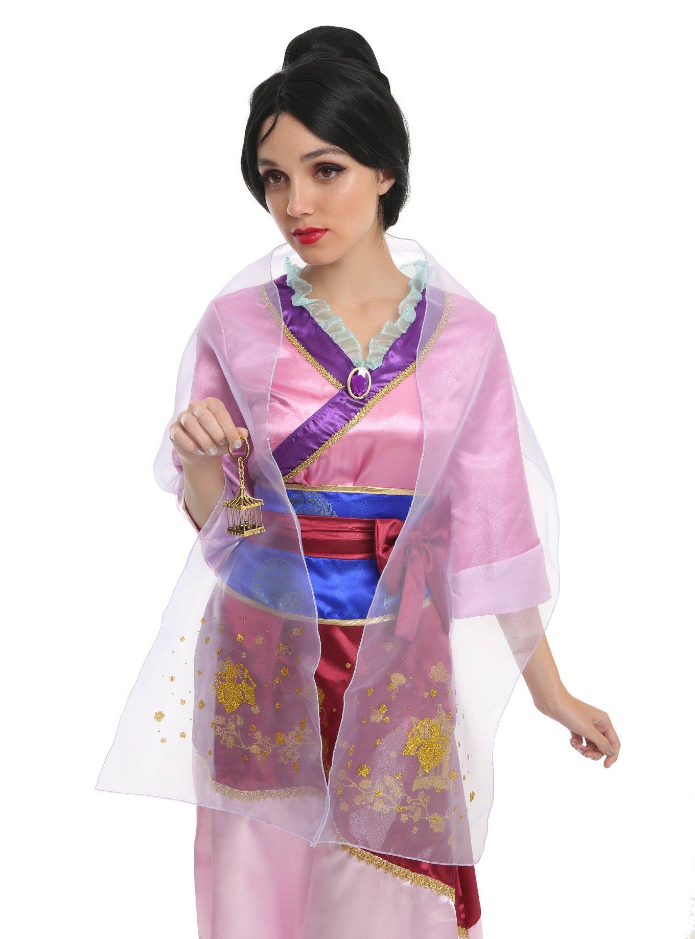 Disney Princess Mulan Deluxe Costume, MULTI, hi-res