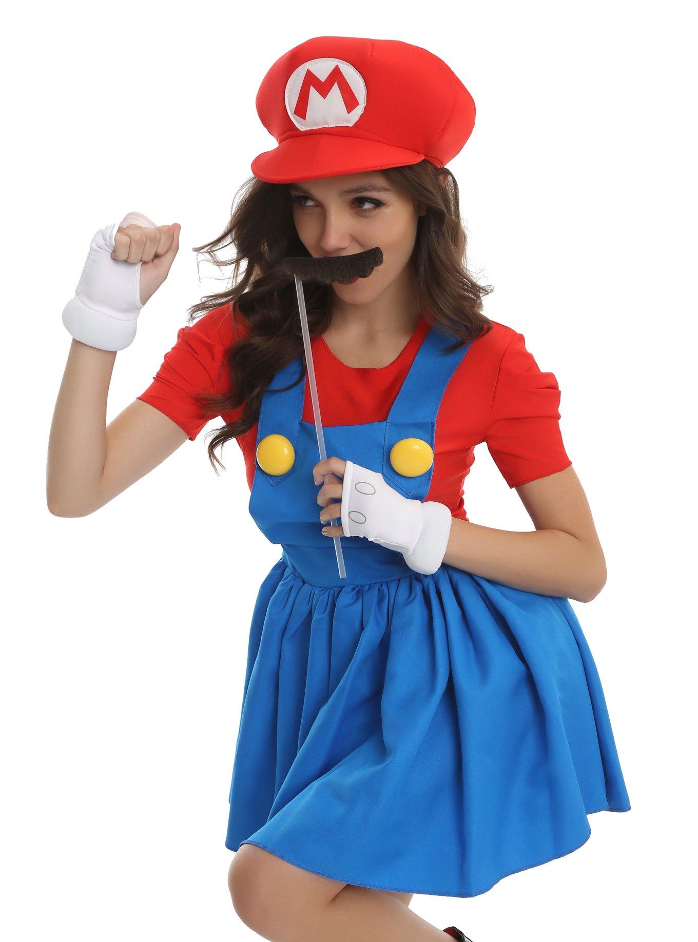 Super Mario Bros. Mario Dress Costume, MULTI, hi-res