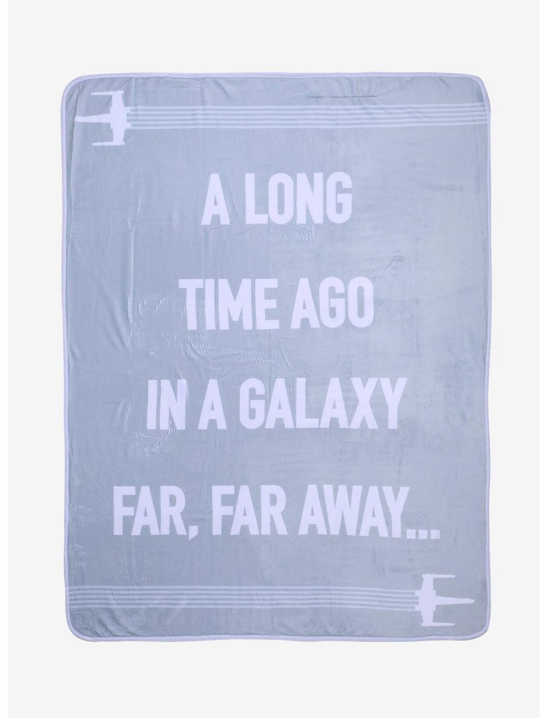 Star Wars Long Time Ago Throw Blanket, , hi-res