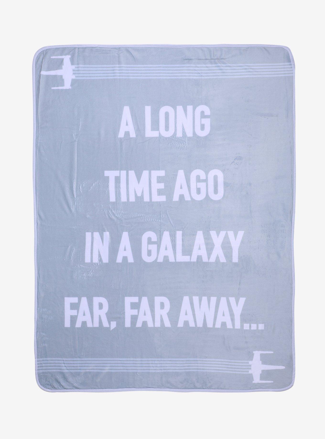 Star Wars Long Time Ago Throw Blanket, , hi-res