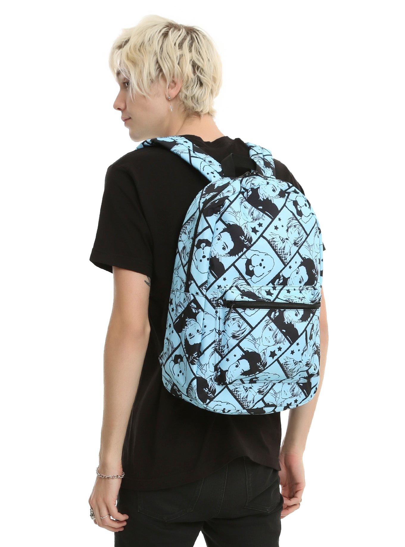 Yuri!!! On Ice Character Grid Backpack