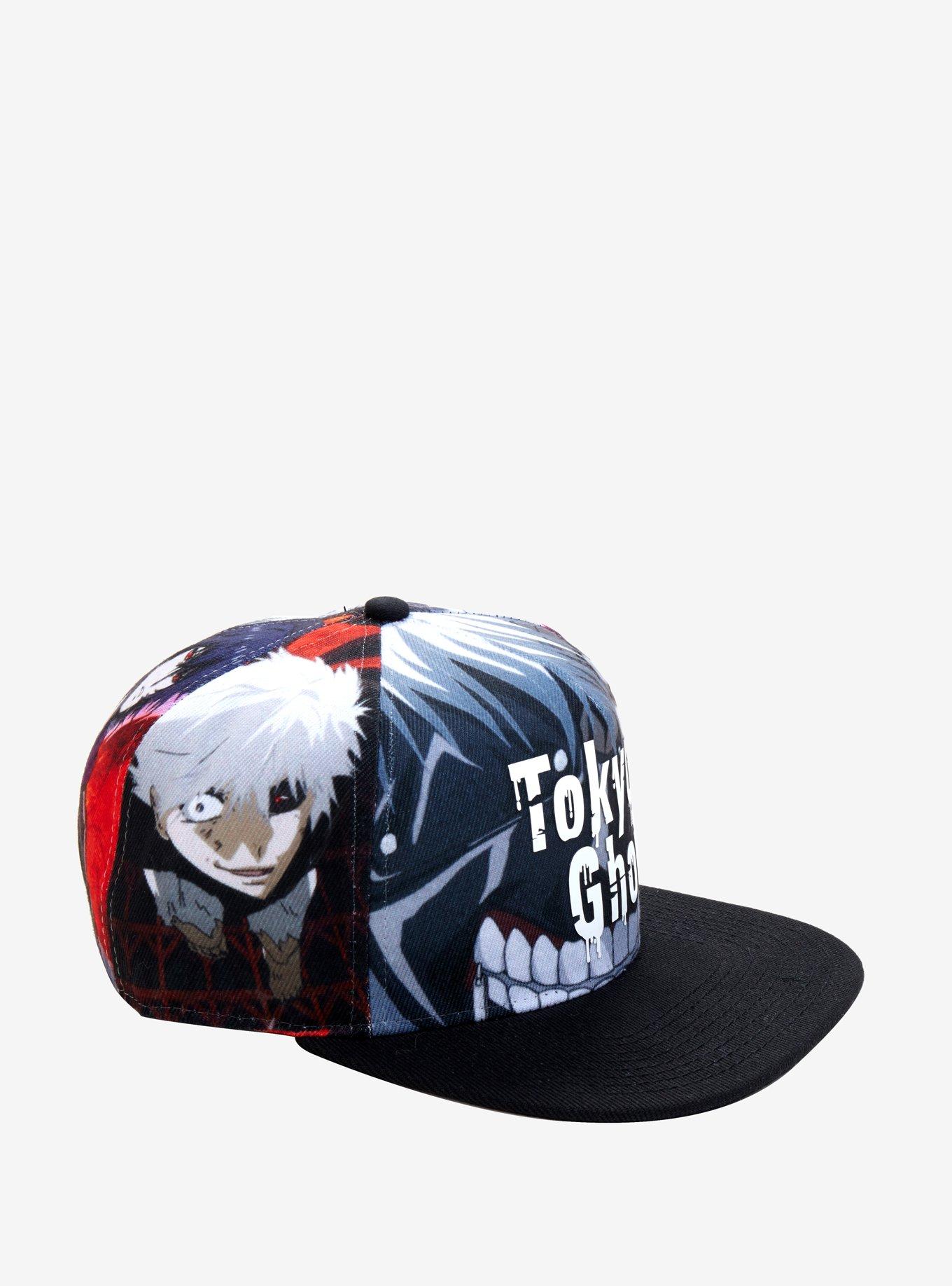 Tokyo Ghoul Ken Kaneki Sublimation Snapback Hat, , hi-res