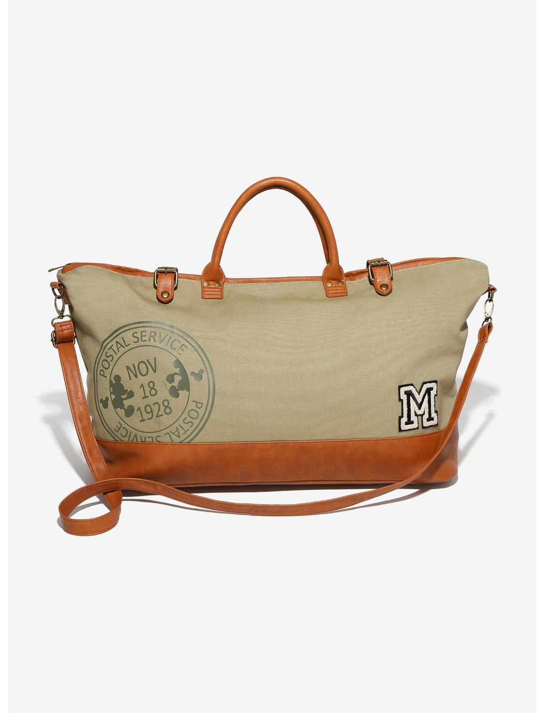 Disney Mickey Mouse 1928 Canvas Duffle Bag - BoxLunch Exclusive, , hi-res