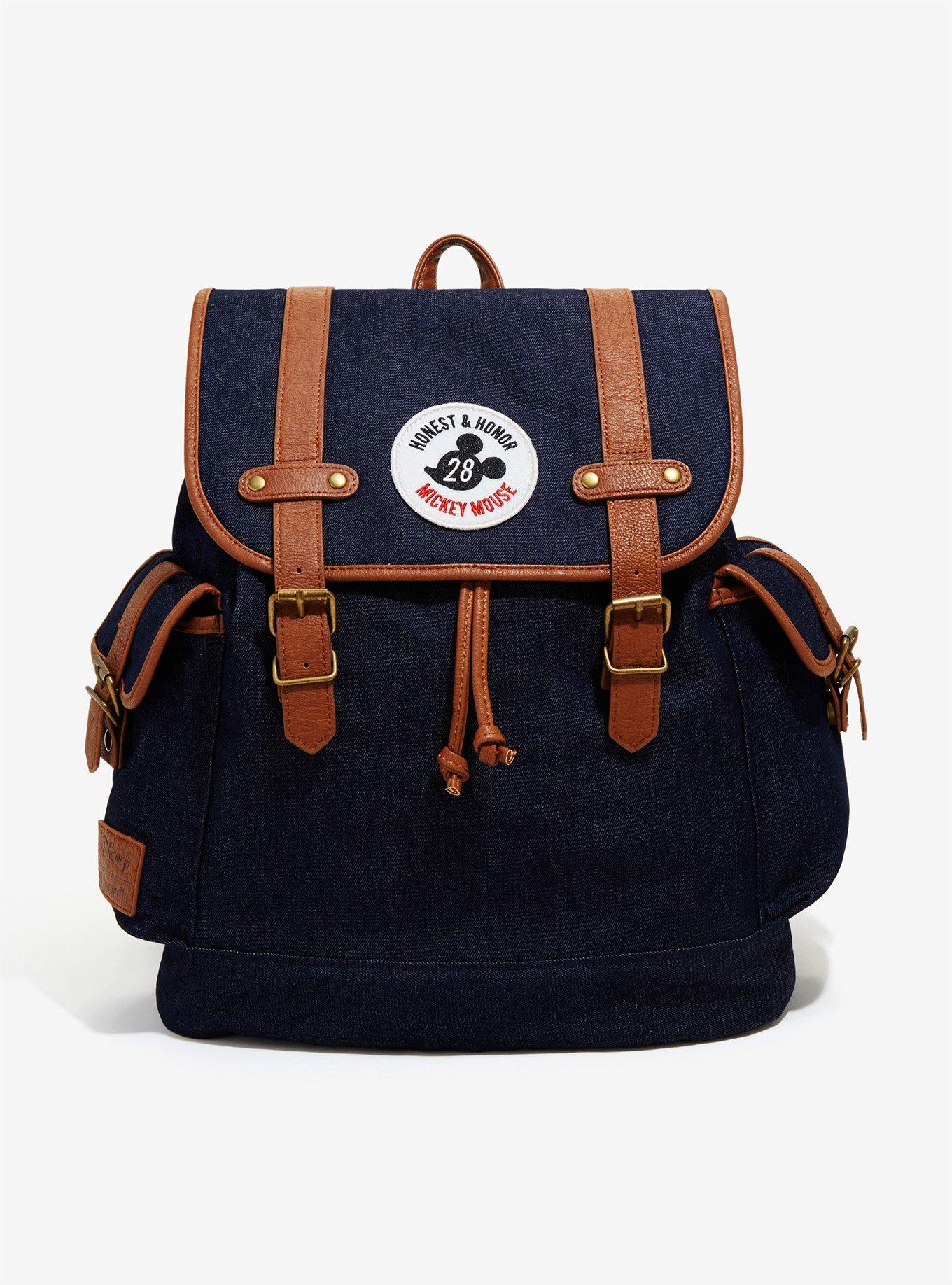 Loungefly Disney Mickey Mouse 1928 Canvas Backpack - BoxLunch Exclusive