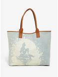 Loungefly Disney The Little Mermaid Bleached Denim Tote - BoxLunch Exclusive, , hi-res