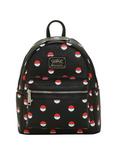 Loungefly Pokemon Poke Ball Mini Backpack, , hi-res