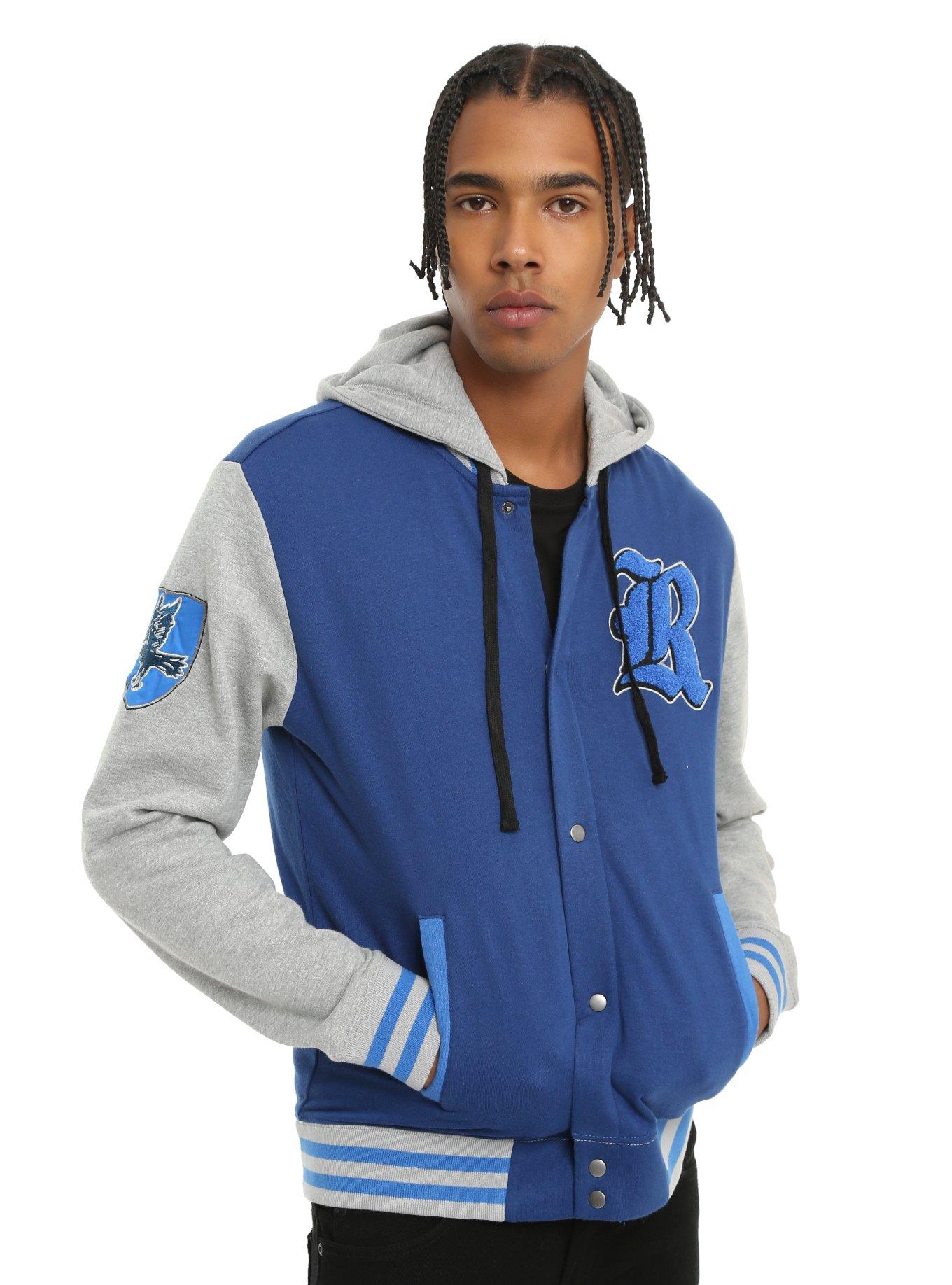 Harry Potter Ravenclaw Varsity Jacket, BLUE, hi-res