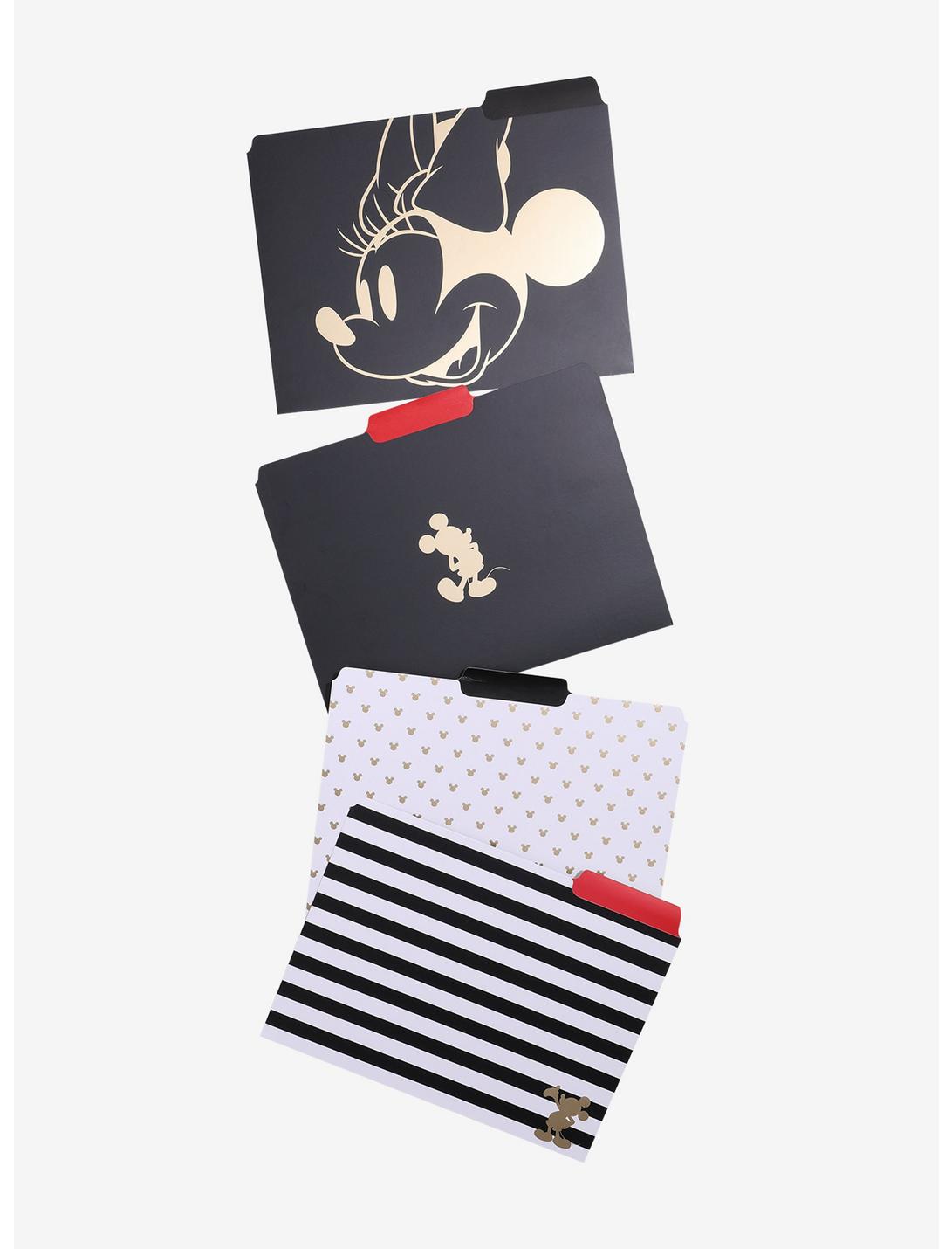 Disney Mickey Mouse & Minnie Mouse File Folder Set, , hi-res