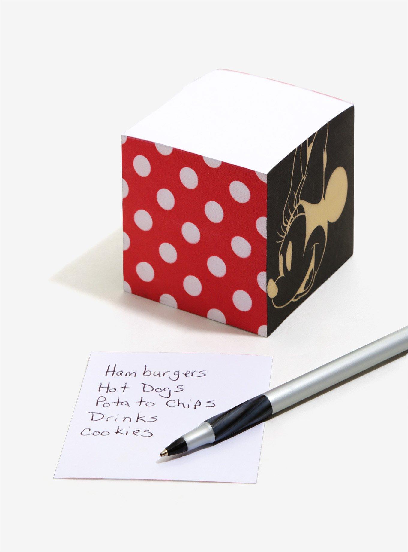 Disney Minnie Mouse Desk Memo Cube, , hi-res