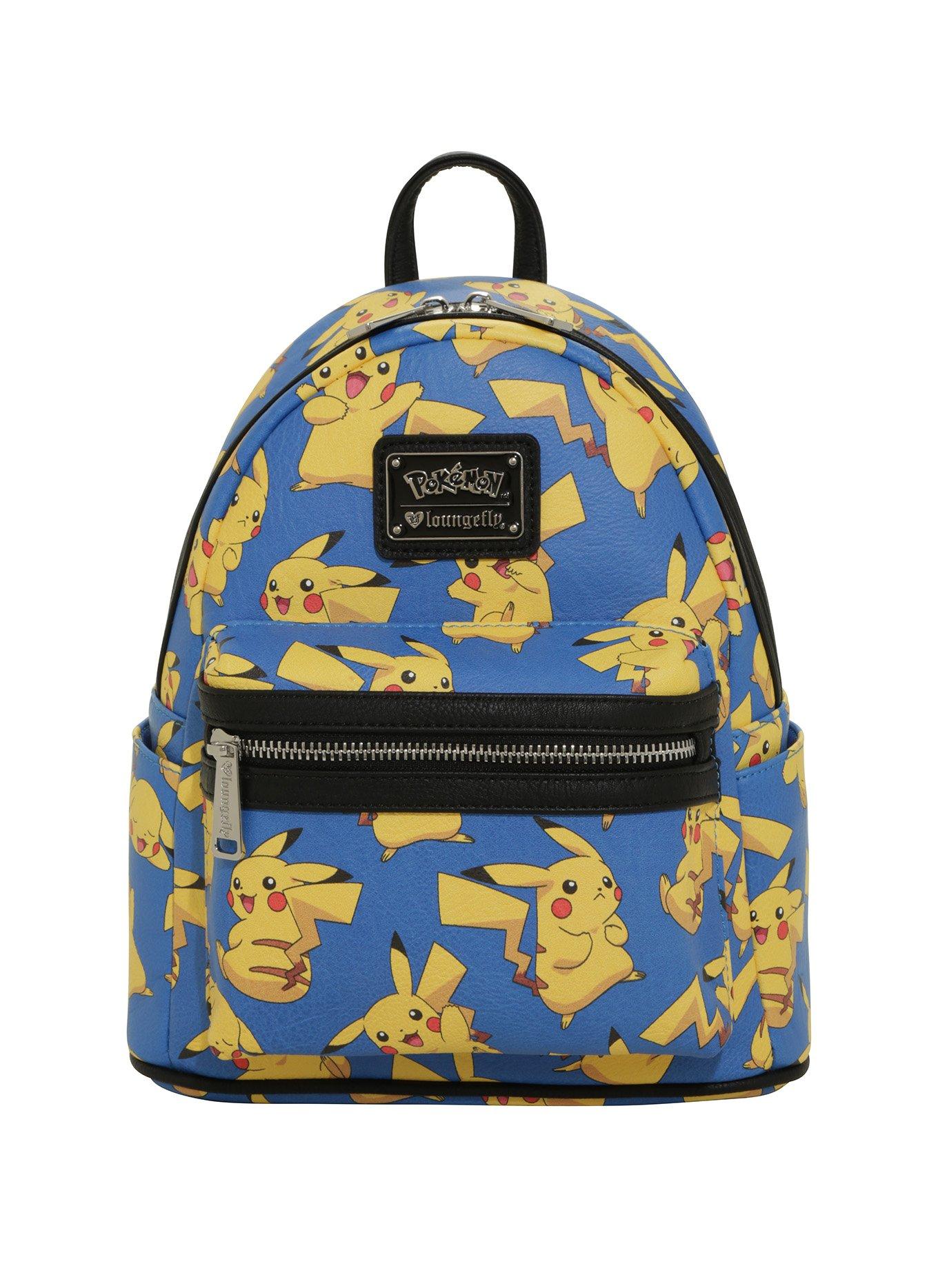 Loungefly Pokemon Pikachu Allover Print Mini Backpack, , hi-res