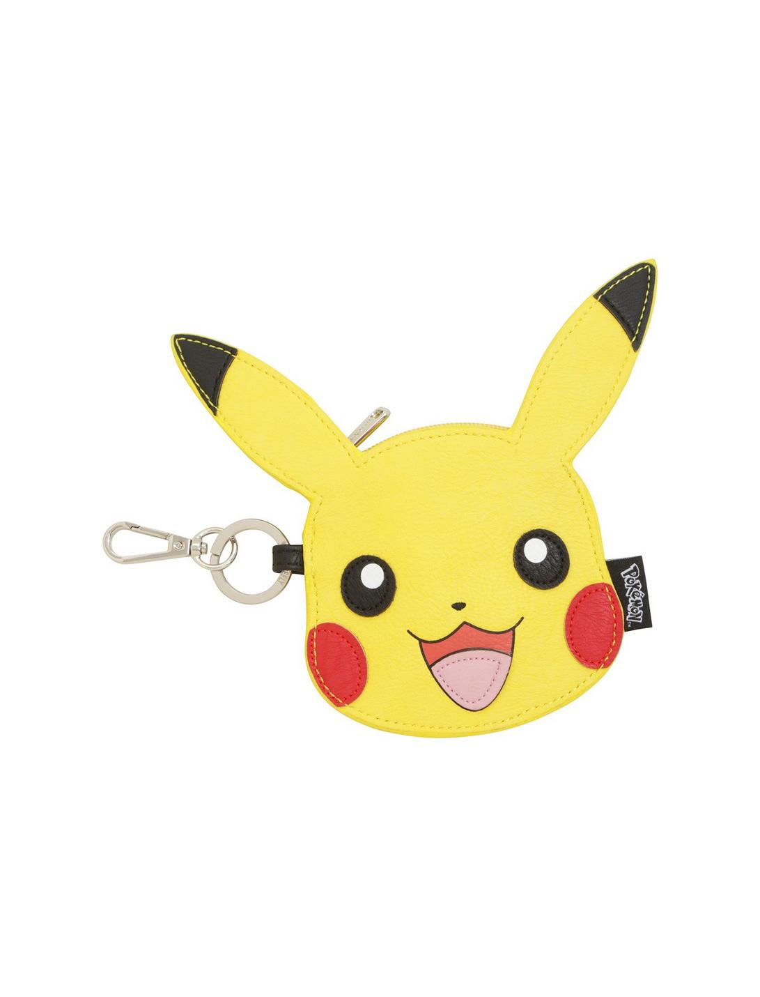Loungefly Pokemon Pikachu Face Coin Purse, , hi-res