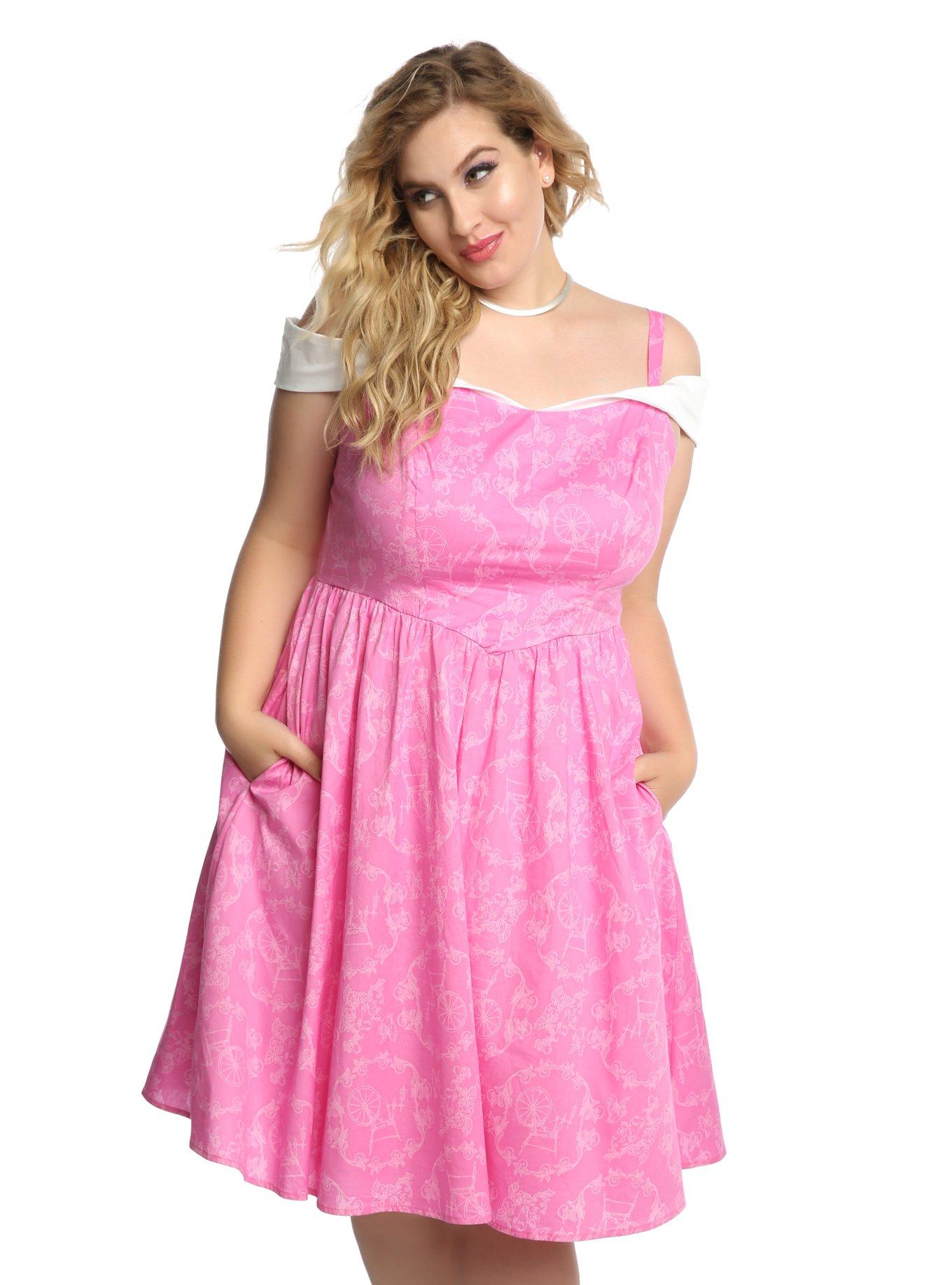 Disney Sleeping Beauty Aurora Dress Plus Size, MULTI, hi-res