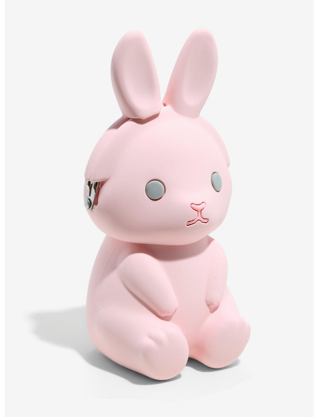 3D Pochi Pink Rabbit Silicone Coin Purse, , hi-res