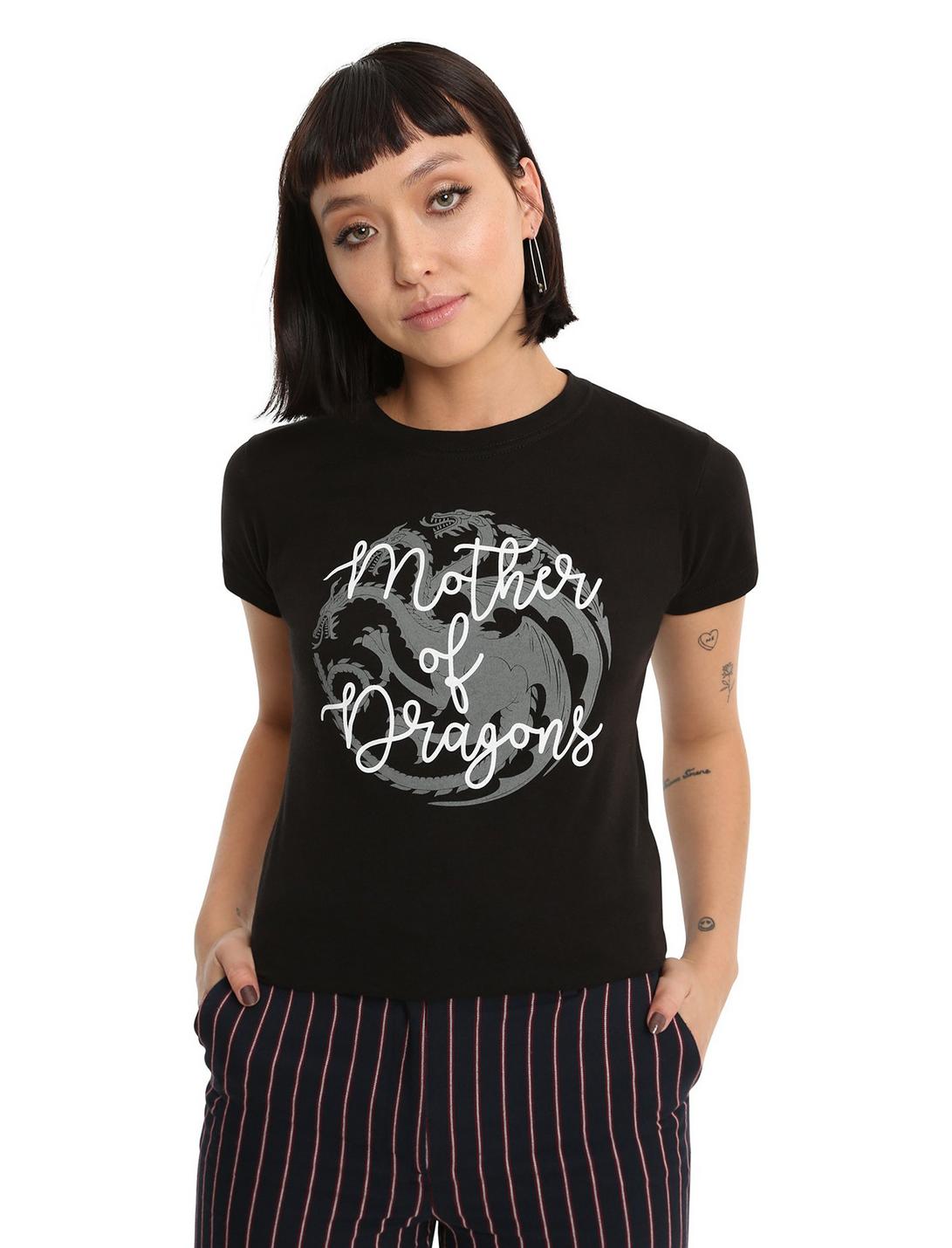 Game Of Thrones Mother Of Dragons Girls T-Shirt, BLACK, hi-res