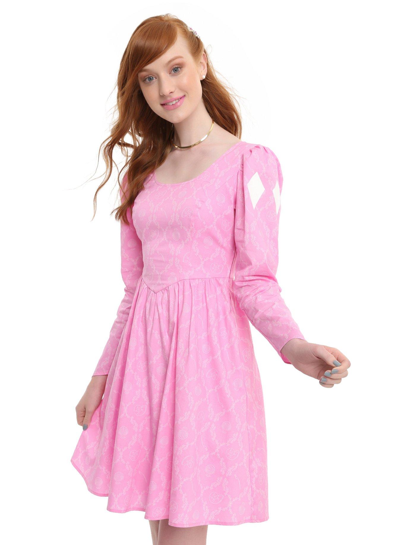 Disney The Little Mermaid Pink Dress, PINK, hi-res