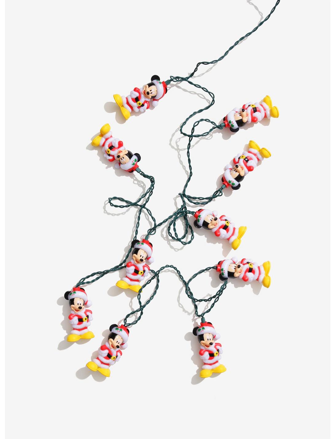 Disney Mickey Mouse Santa String Lights, , hi-res