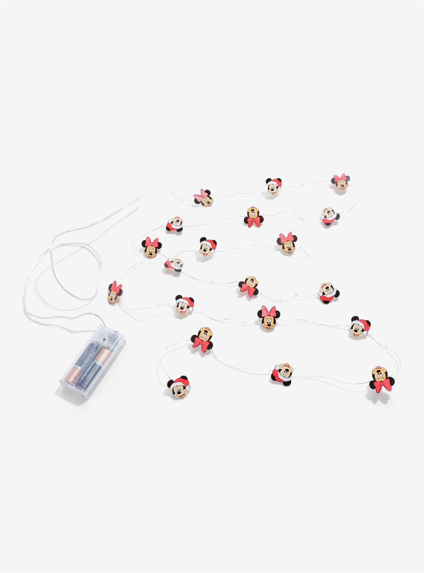 Disney Mickey Mouse And Minnie Mouse Holiday String Lights, , hi-res