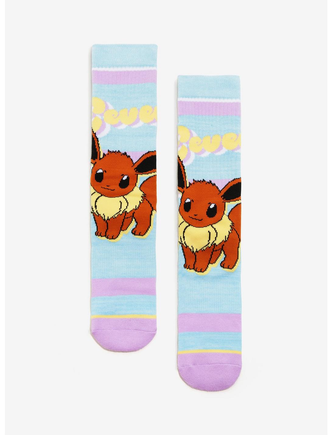 Pokémon Eevee Crew Socks, , hi-res