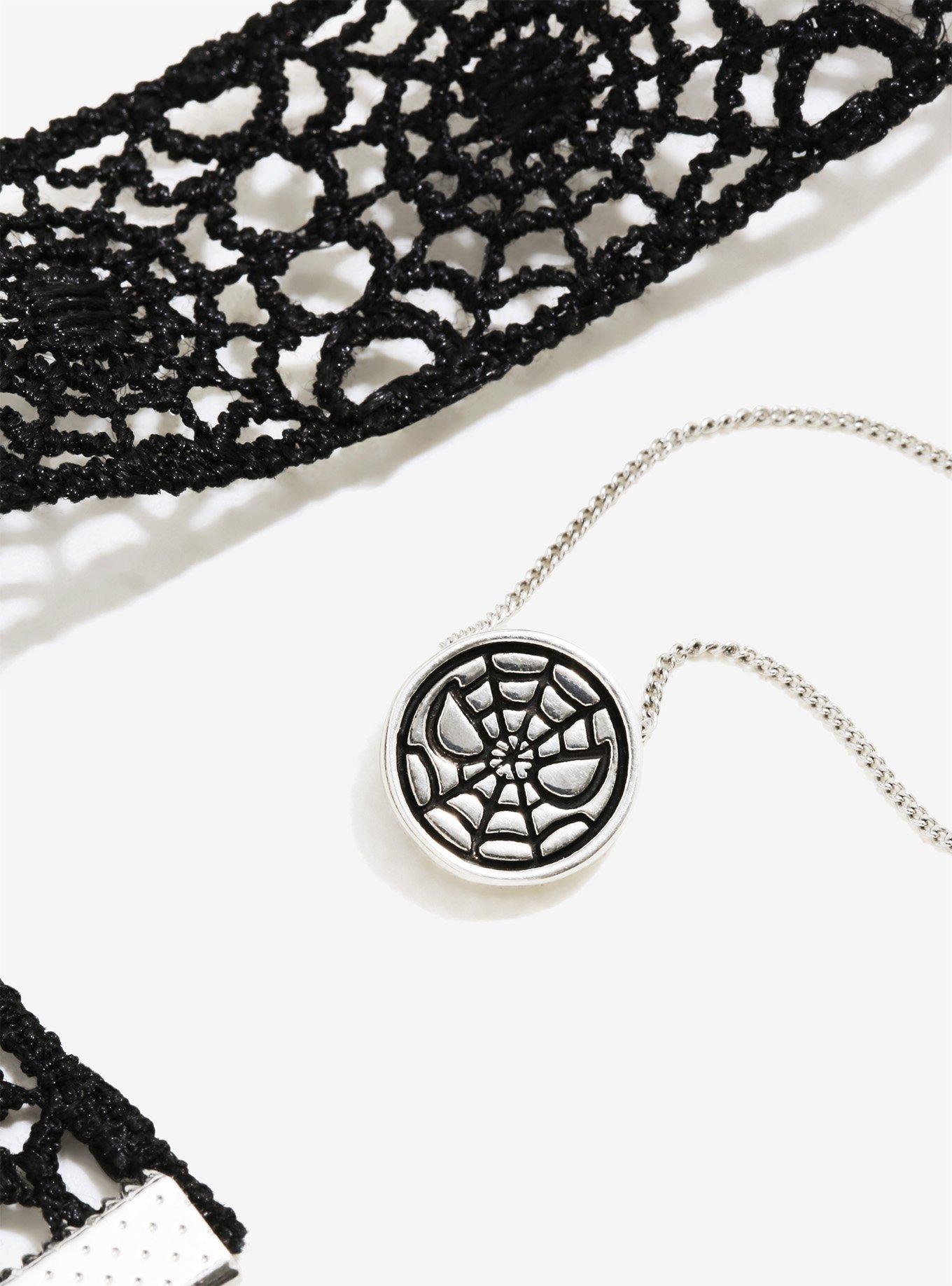 Marvel Spider-Man Choker & Necklace Set, , hi-res