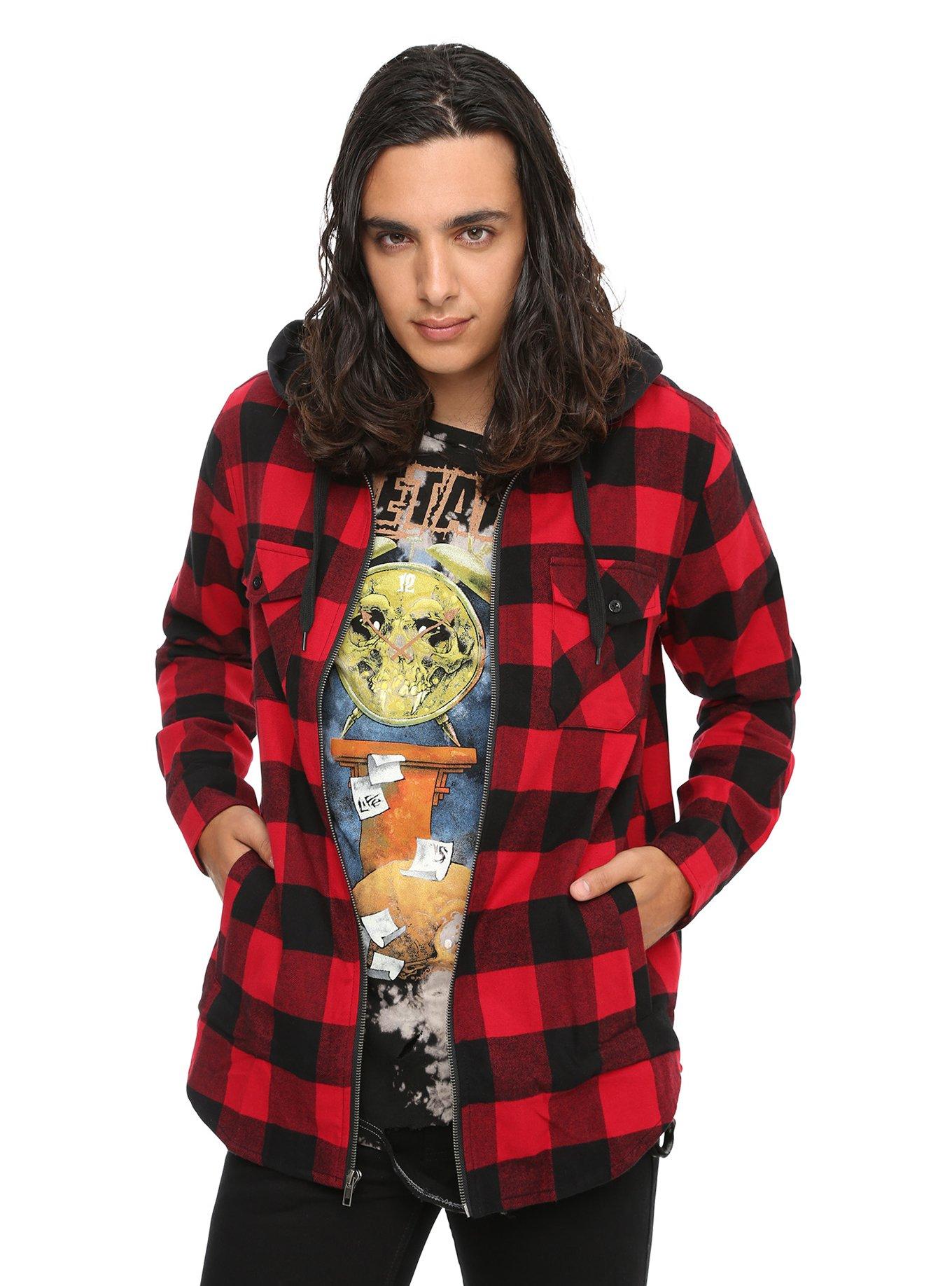 Red hood jacket store hot topic