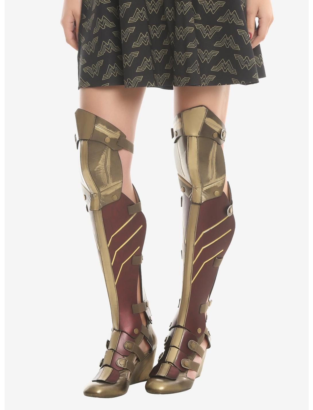 DC Comics Wonder Woman 3-Piece Cosplay Wedge Boots, MULTI, hi-res