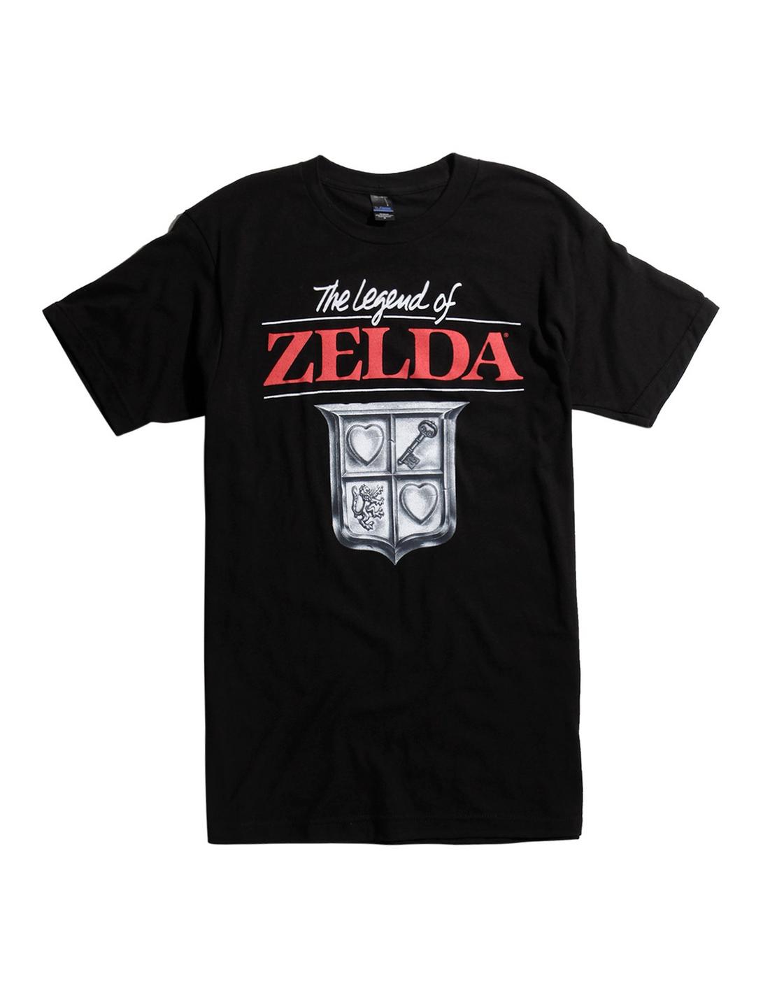 The Legend Of Zelda Classic Logo T-Shirt, GREEN, hi-res