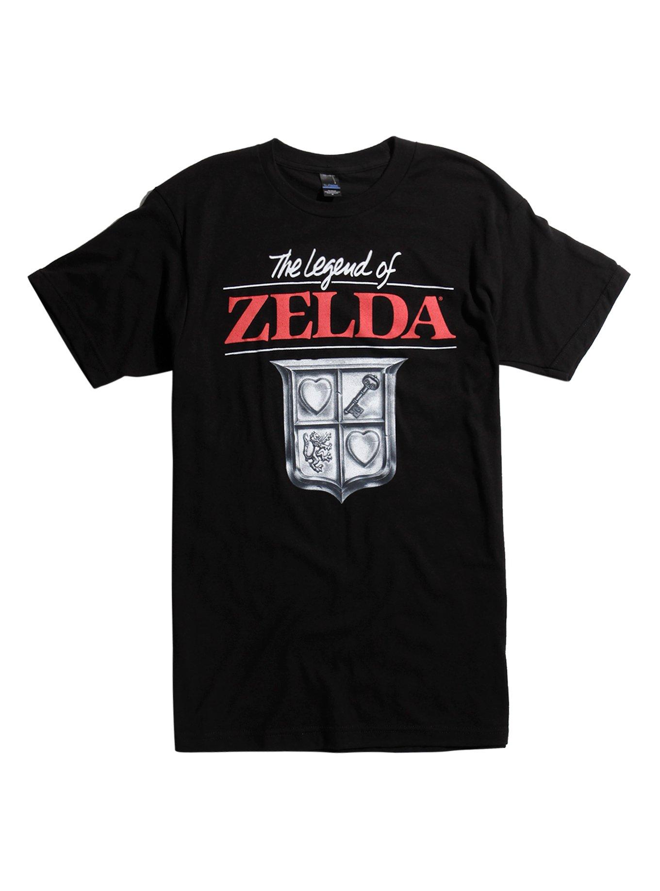 The Legend Of Zelda Classic Logo T-Shirt, GREEN, hi-res