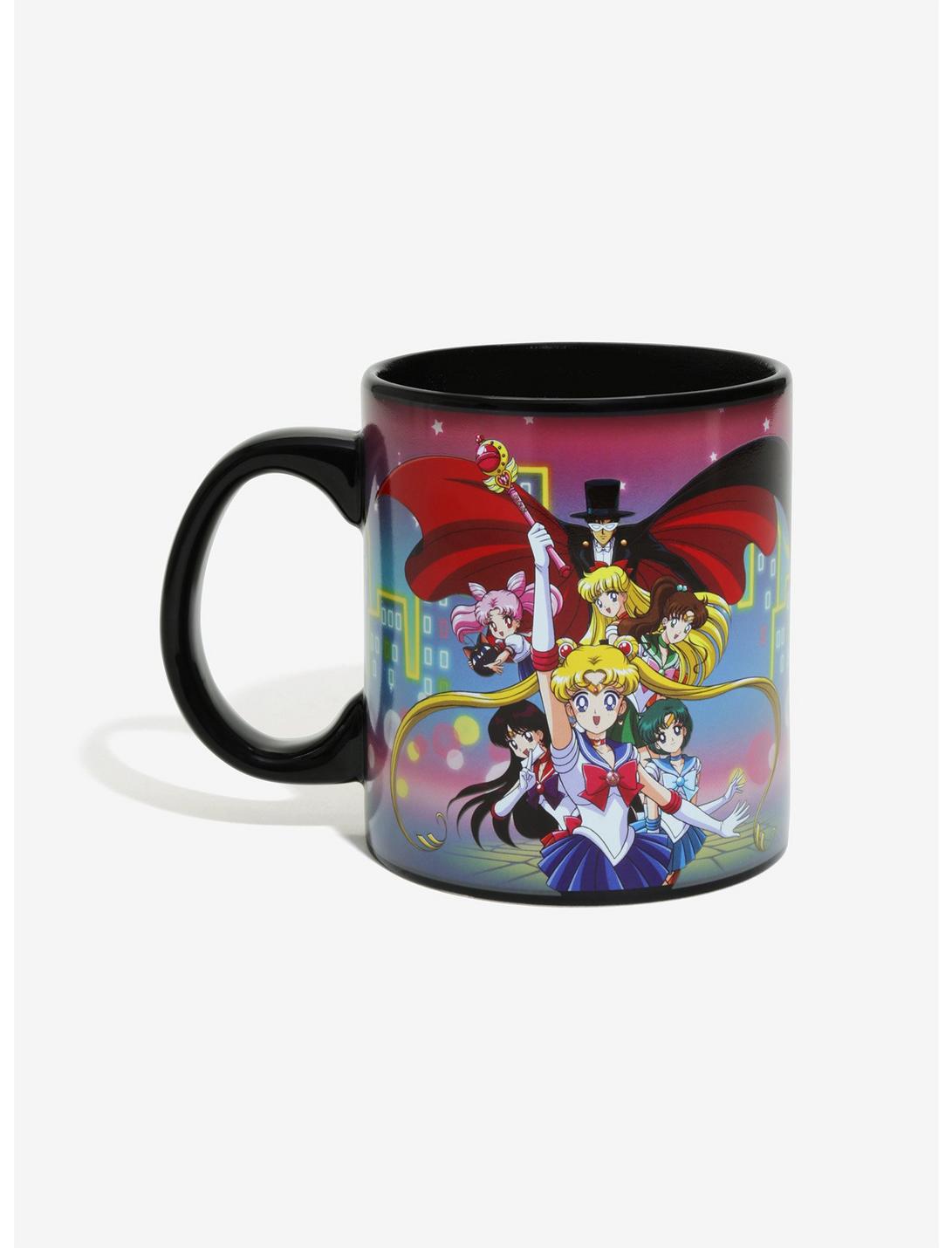 Sailor Moon Characters Heat Changing Mug, , hi-res