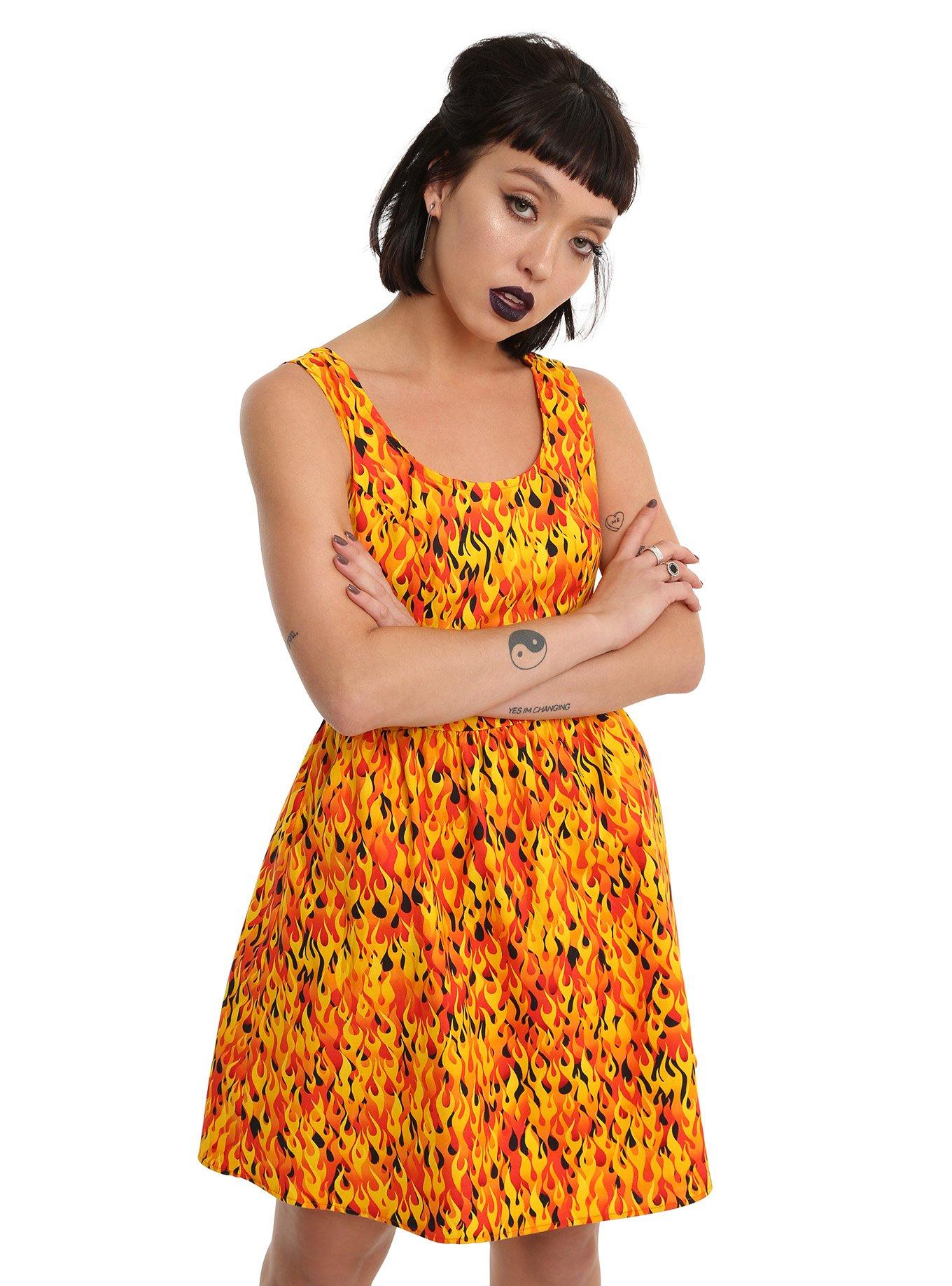 Flame Dress | Hot Topic