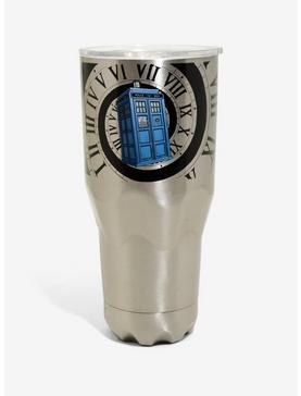 Plus Size Doctor Who TARDIS Stainless Steel Vacuum Tumbler, , hi-res