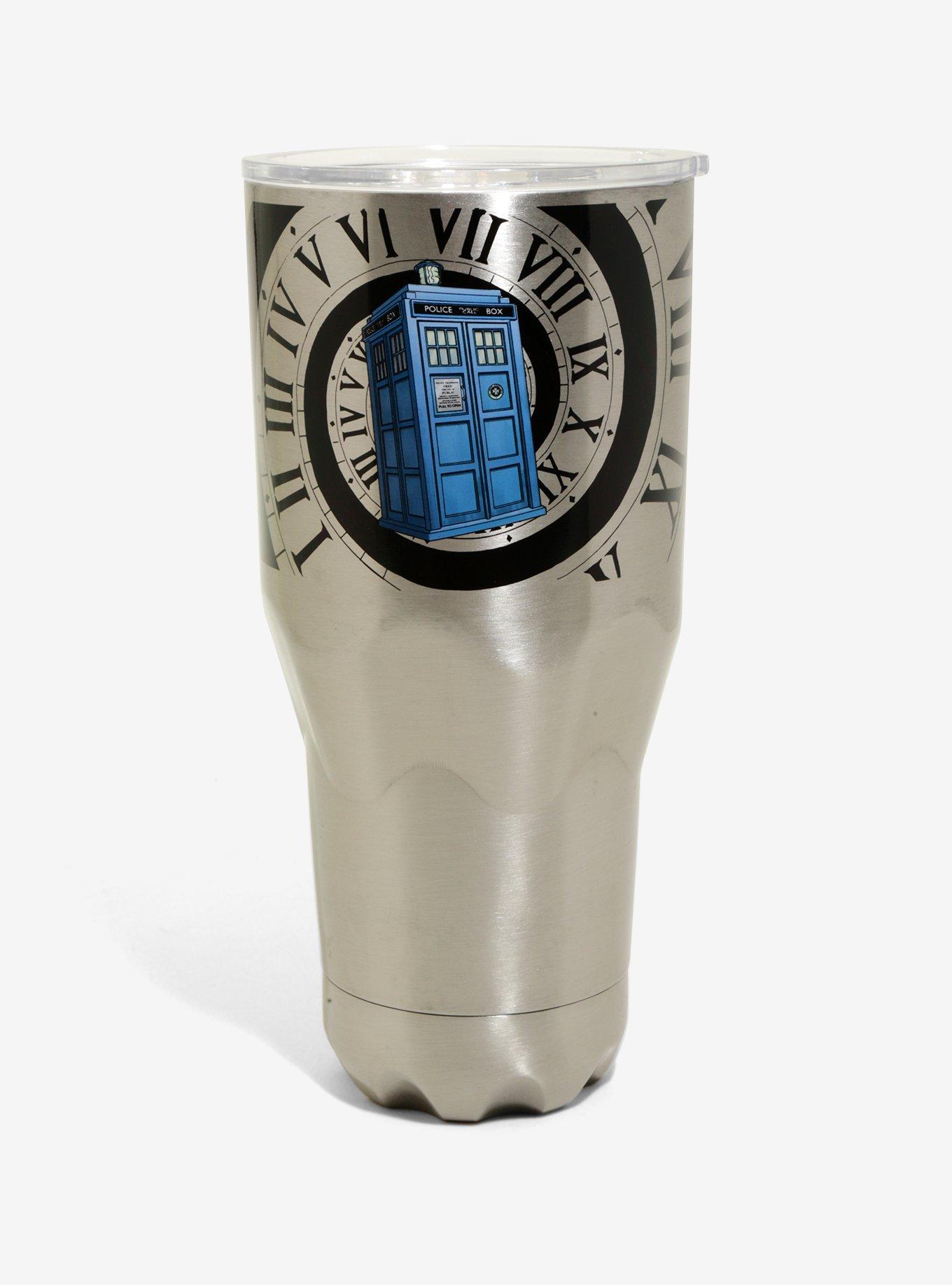 Doctor Who TARDIS Stainless Steel Vacuum Tumbler, , hi-res