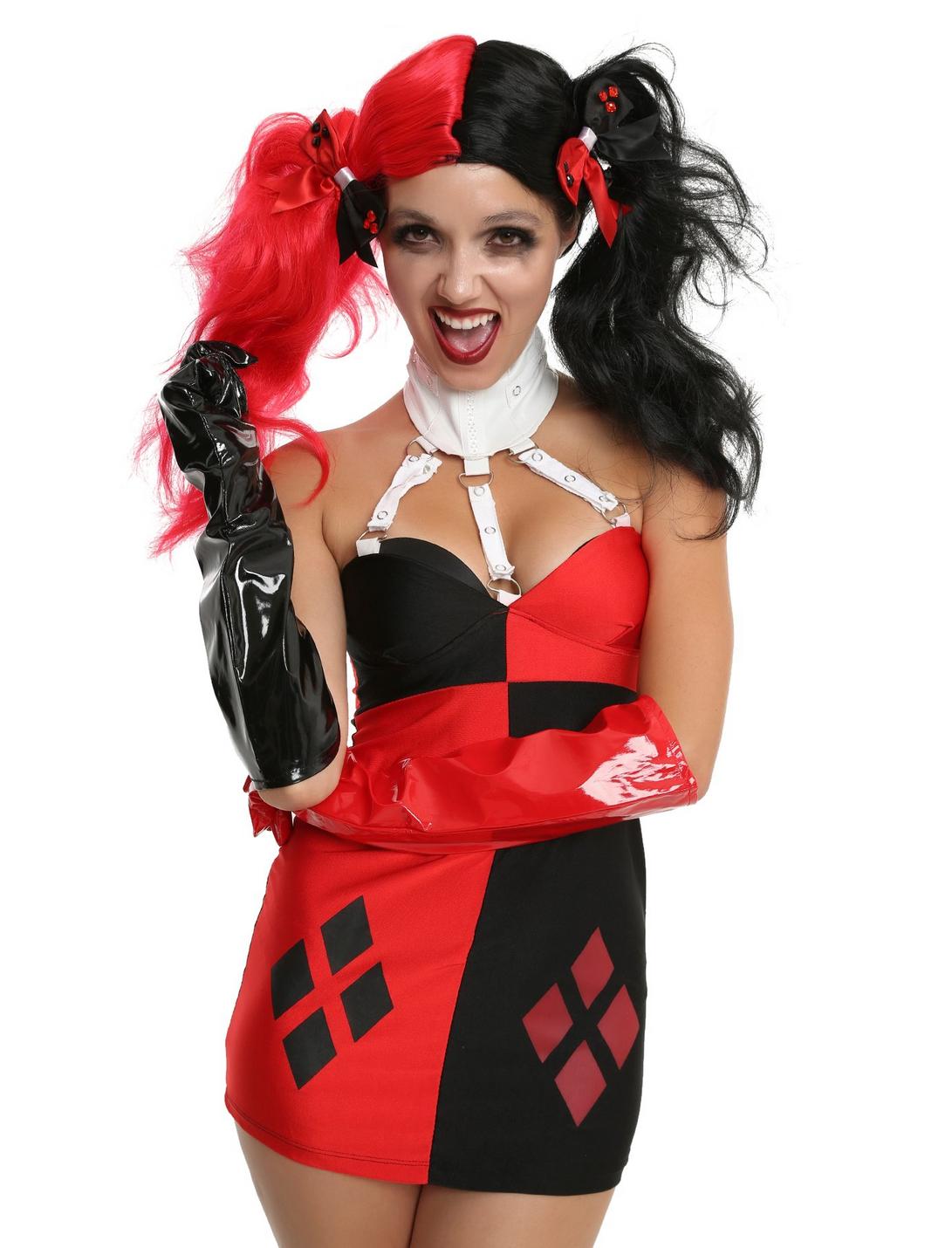 DC Comics Harley Quinn Costume Dress, MULTI, hi-res