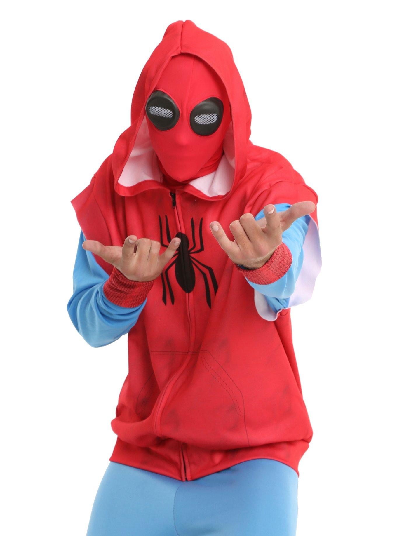 Spider man homecoming store hoodie hot topic