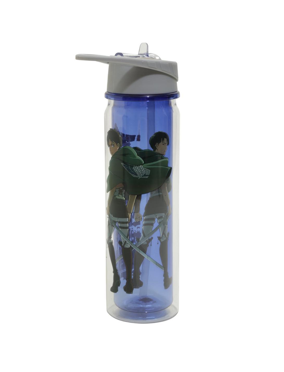 Attack On Titan Eren Levi Scouting Regiment Water Bottle, , hi-res