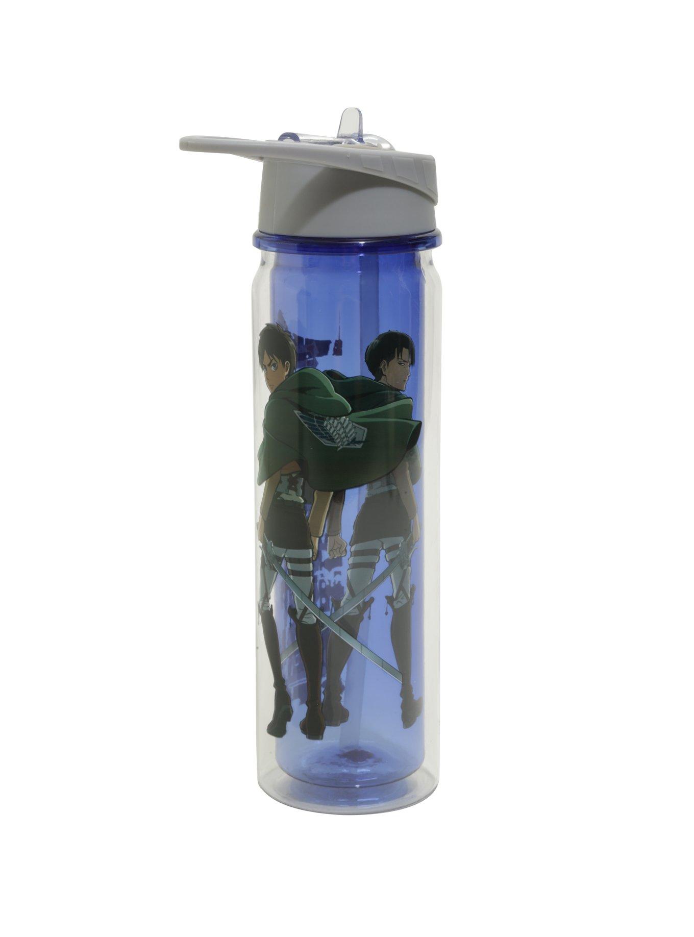 Attack On Titan Eren Levi Scouting Regiment Water Bottle, , hi-res