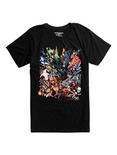 DC Comics Justice League Flying Squad T-Shirt, BLACK, hi-res