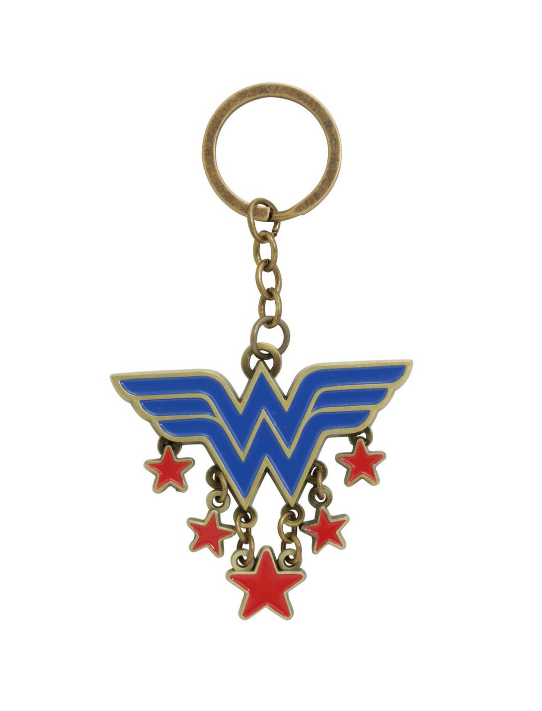 DC Comics Wonder Woman Star Key Chain, , hi-res