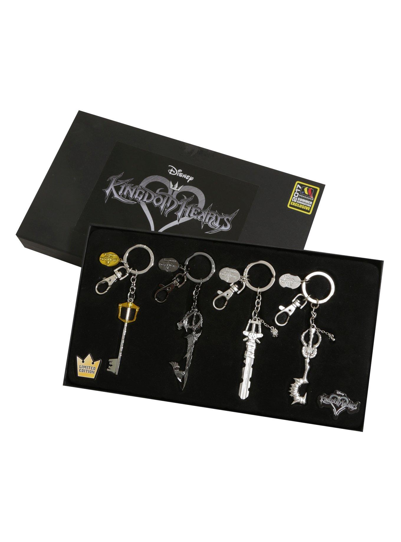 Disney Kingdom Hearts Keyblade Key Chain Set 2017 Summer Convention ...