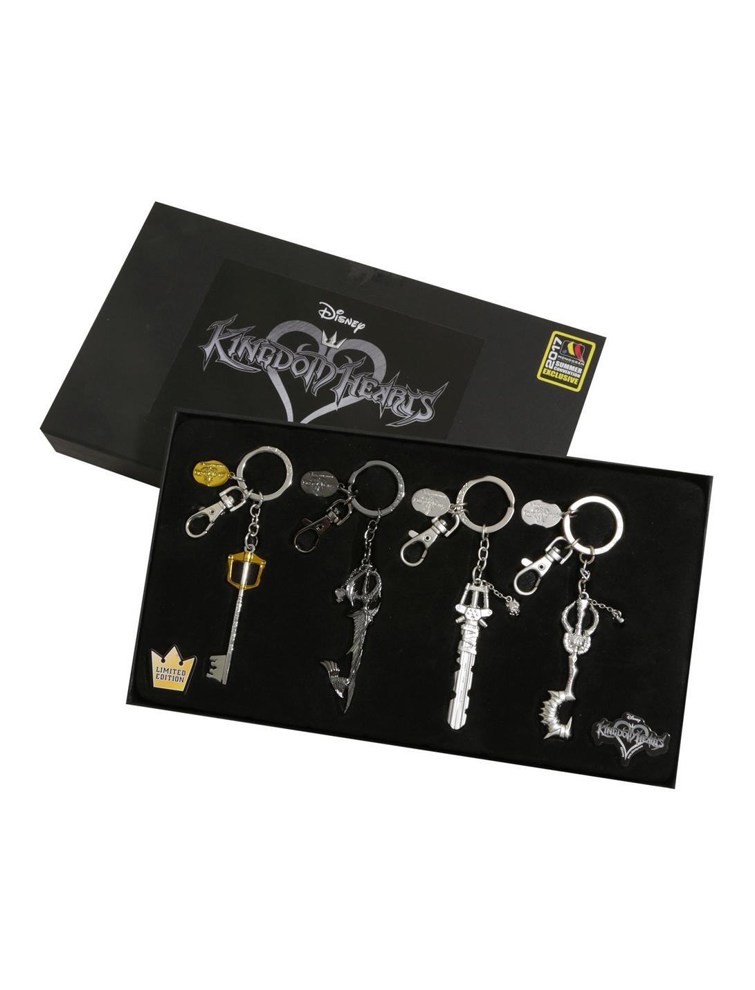 Disney Kingdom Hearts Keyblade Key Chain Set 2017 Summer Convention Exclusive, , hi-res