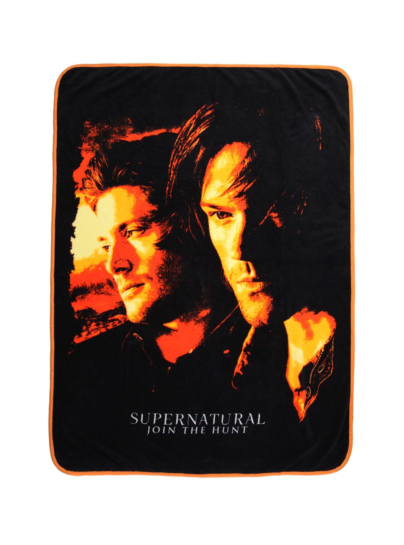 Hot topic supernatural blanket new arrivals