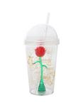 Disney Beauty And The Beast Enchanted Rose Acrylic Travel Cup, , hi-res