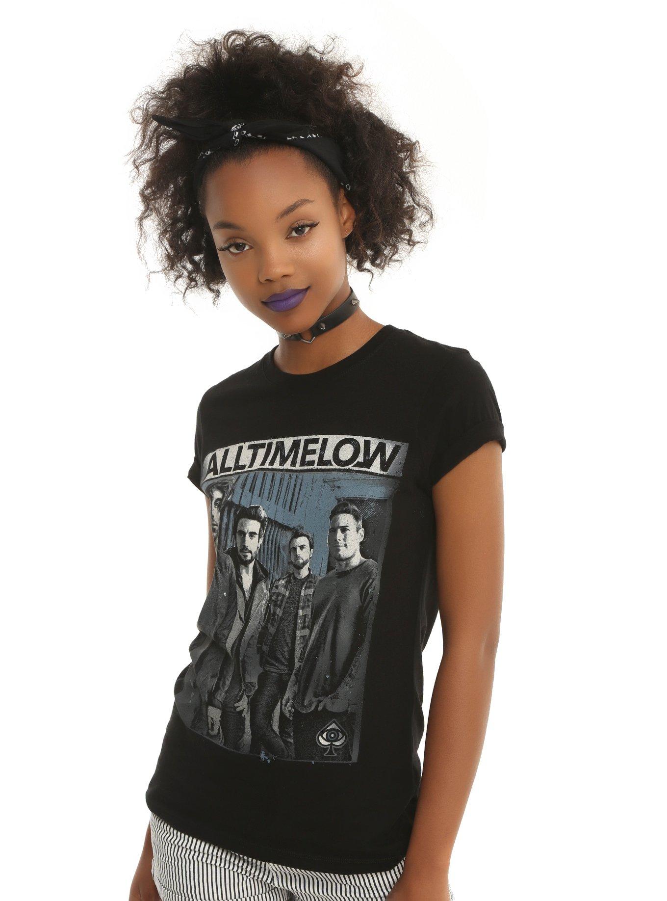All Time Low Group T-Shirt, BLACK, hi-res