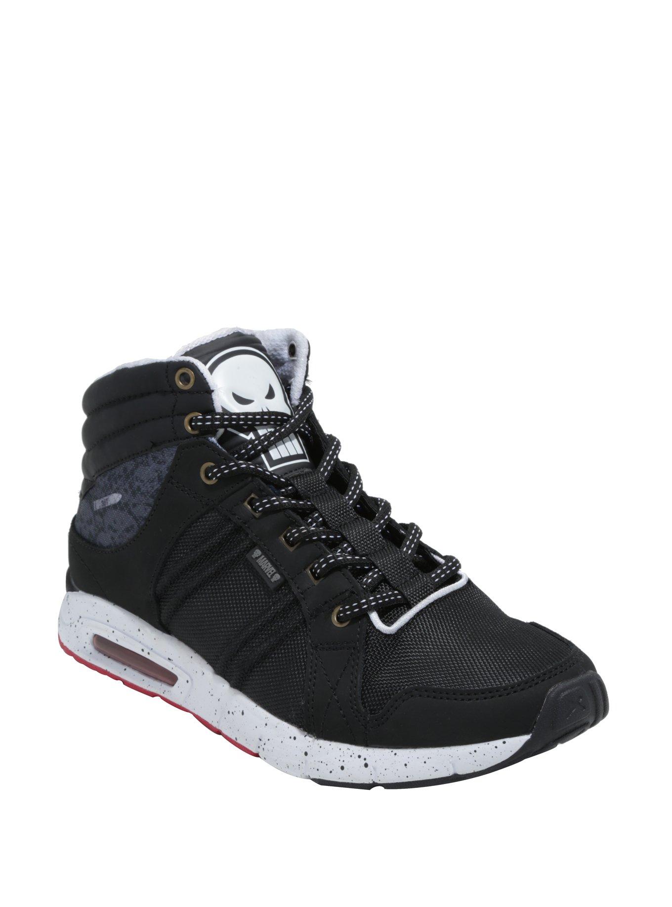 LA Gear Marvel Punisher Hi-Top Athletic Sneakers, MULTI, hi-res